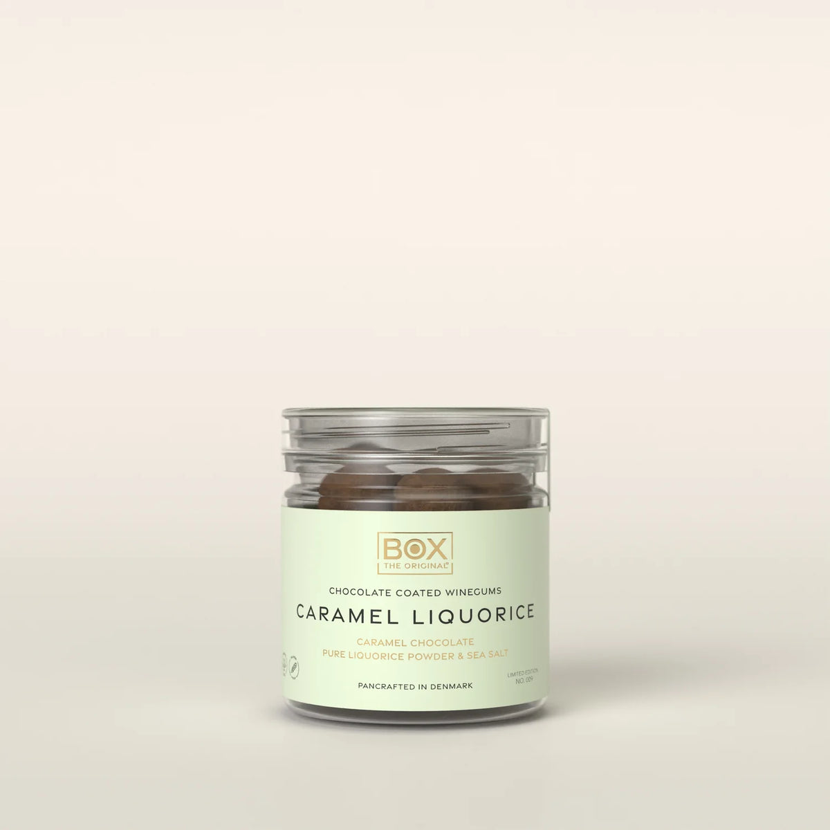 Fruchtgummi mit Schokolade –Karamelllakritz - 110 g