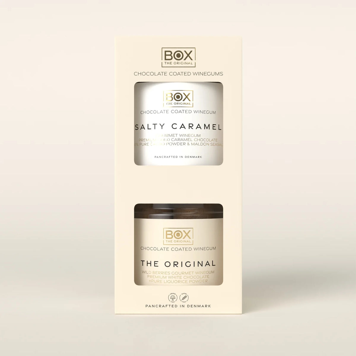 Salzkaramell &amp; das Original – Geschenkbox-Duo