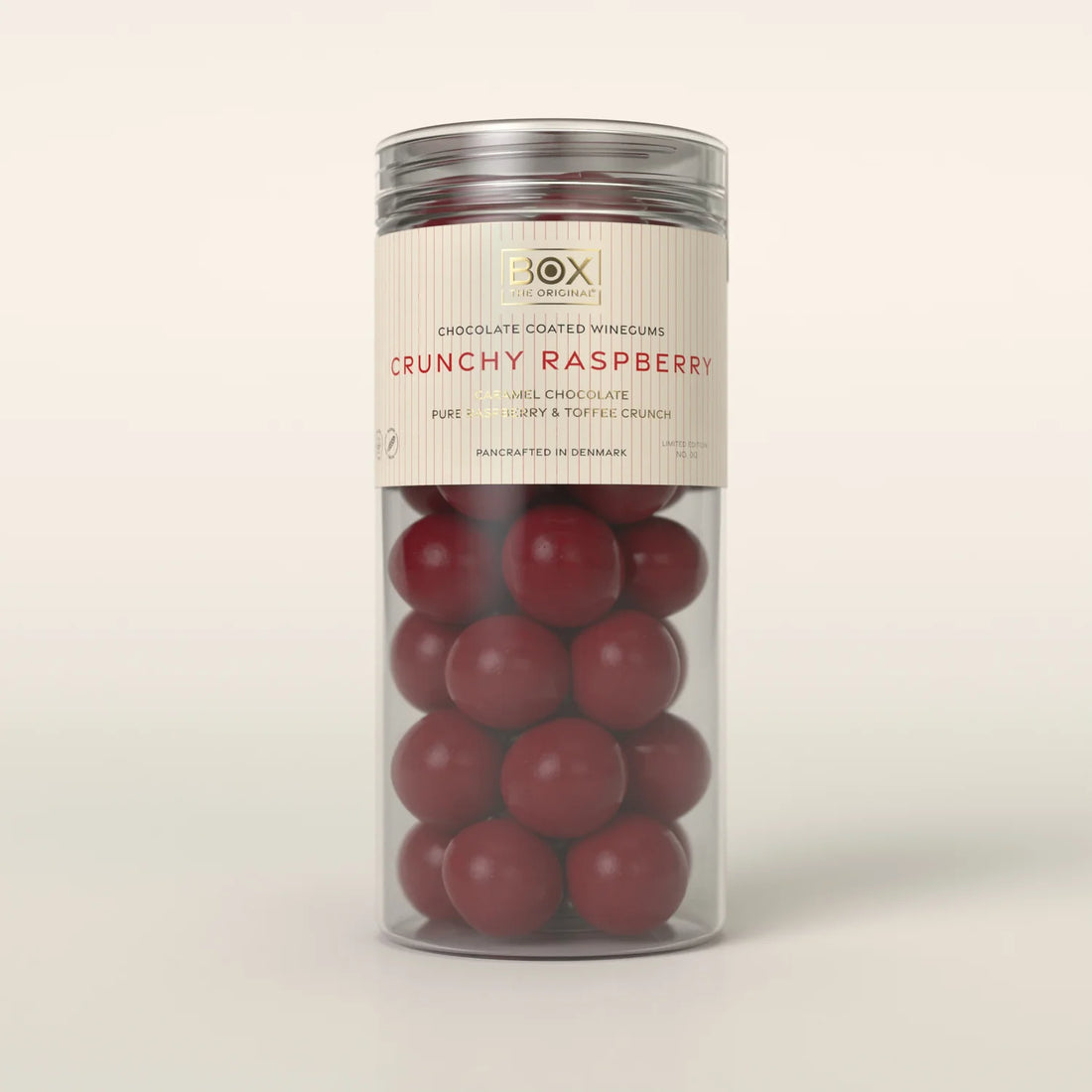 Fruchtgummi mit Schokolade – Knusprige Himbeere – 250 g