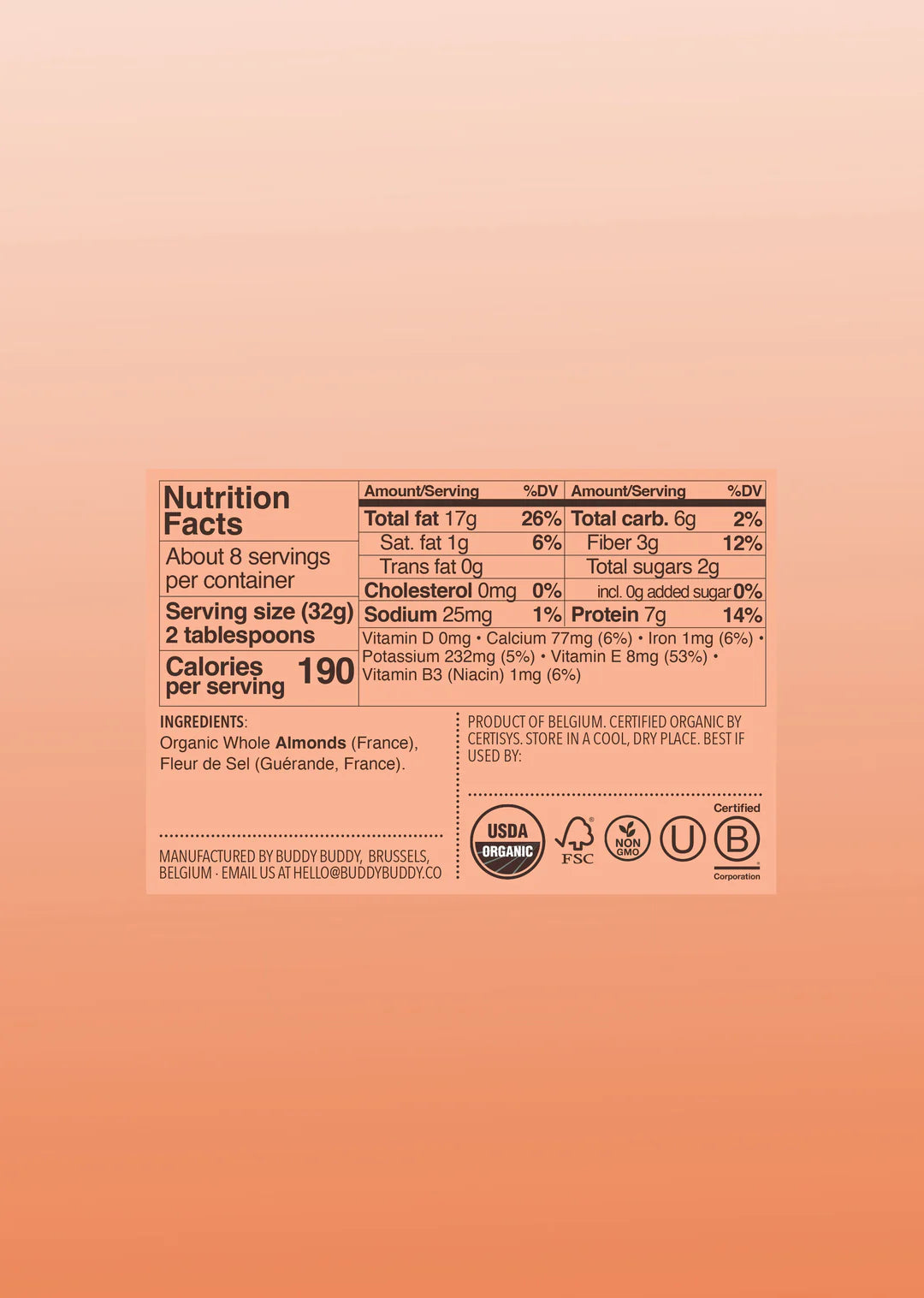 Bio Mandelbutter