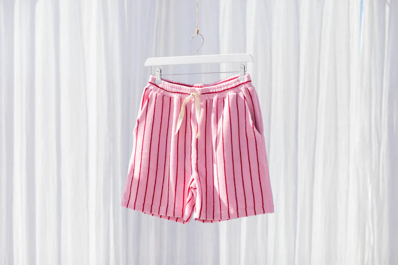 Naram Shorts, baby pink &amp; ski patrol