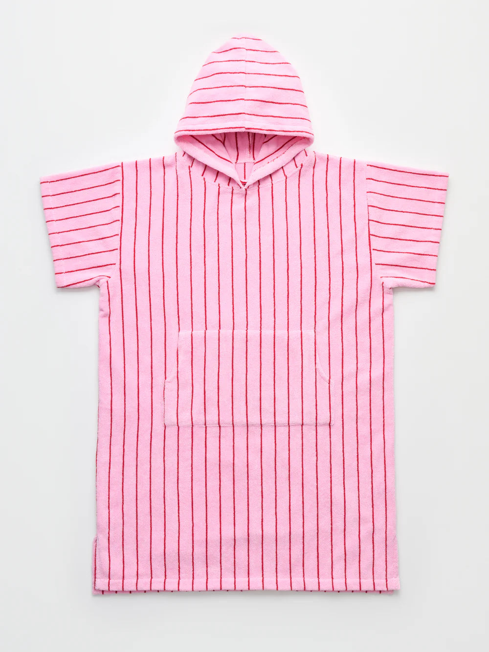 Naram Poncho, baby pink &amp; ski patrol
