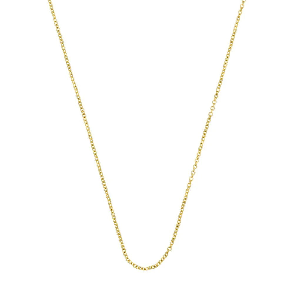 VERGOLDETE KETTE DESIGN LETTERS