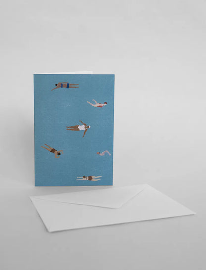 SWIMMERS Klappkarte A6