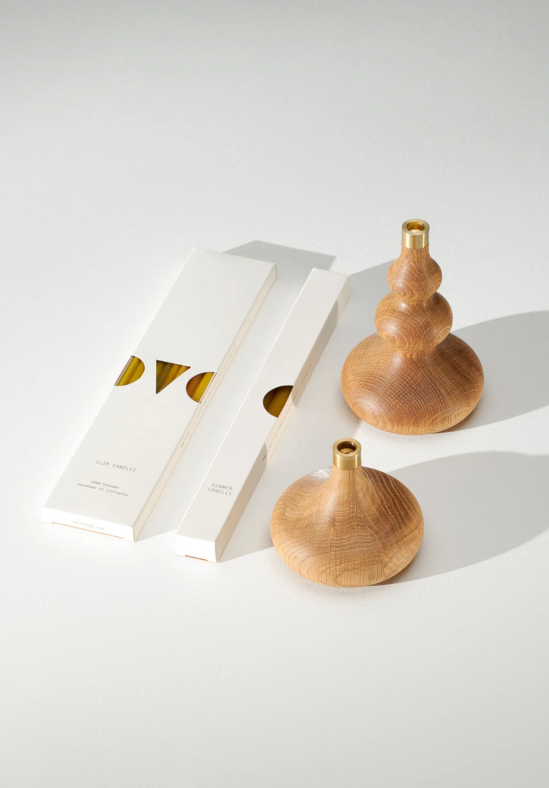 Baumkerzenhalter "Oak" Eiche geölt