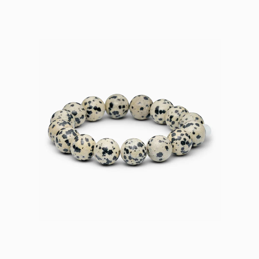 Dalmatian Jasper Armband/ groß