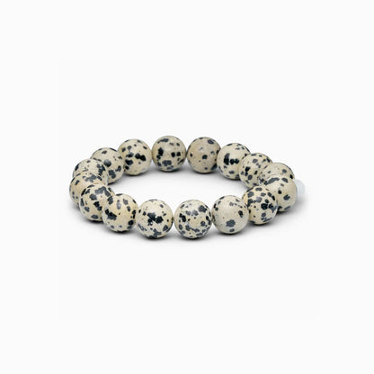 Dalmatian Jasper Armband/ groß
