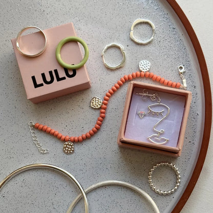 Color Ring Silk Light Green