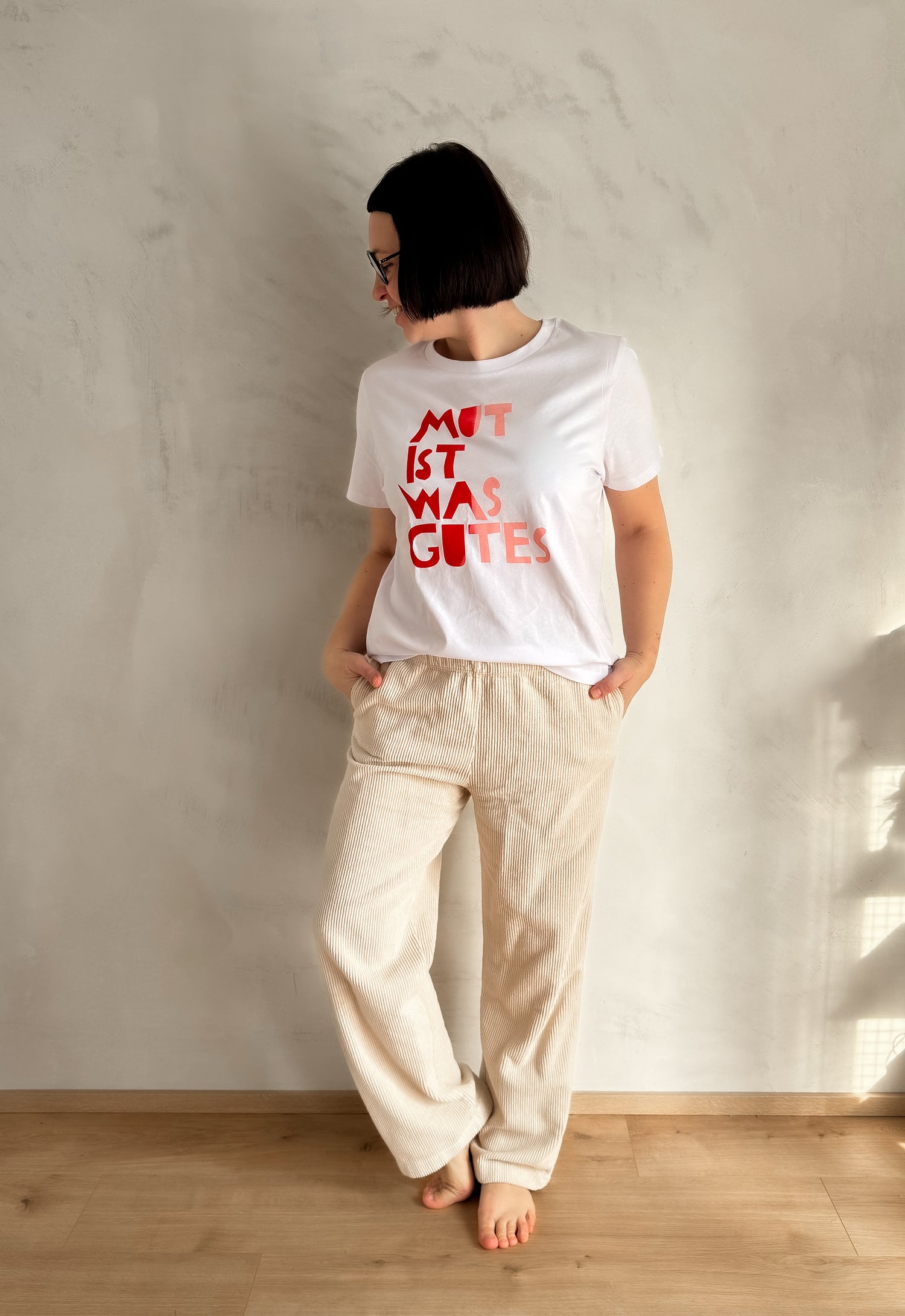 Unperfekt Perfekt Shirt "MUT IST WAS GUTES" Langarm