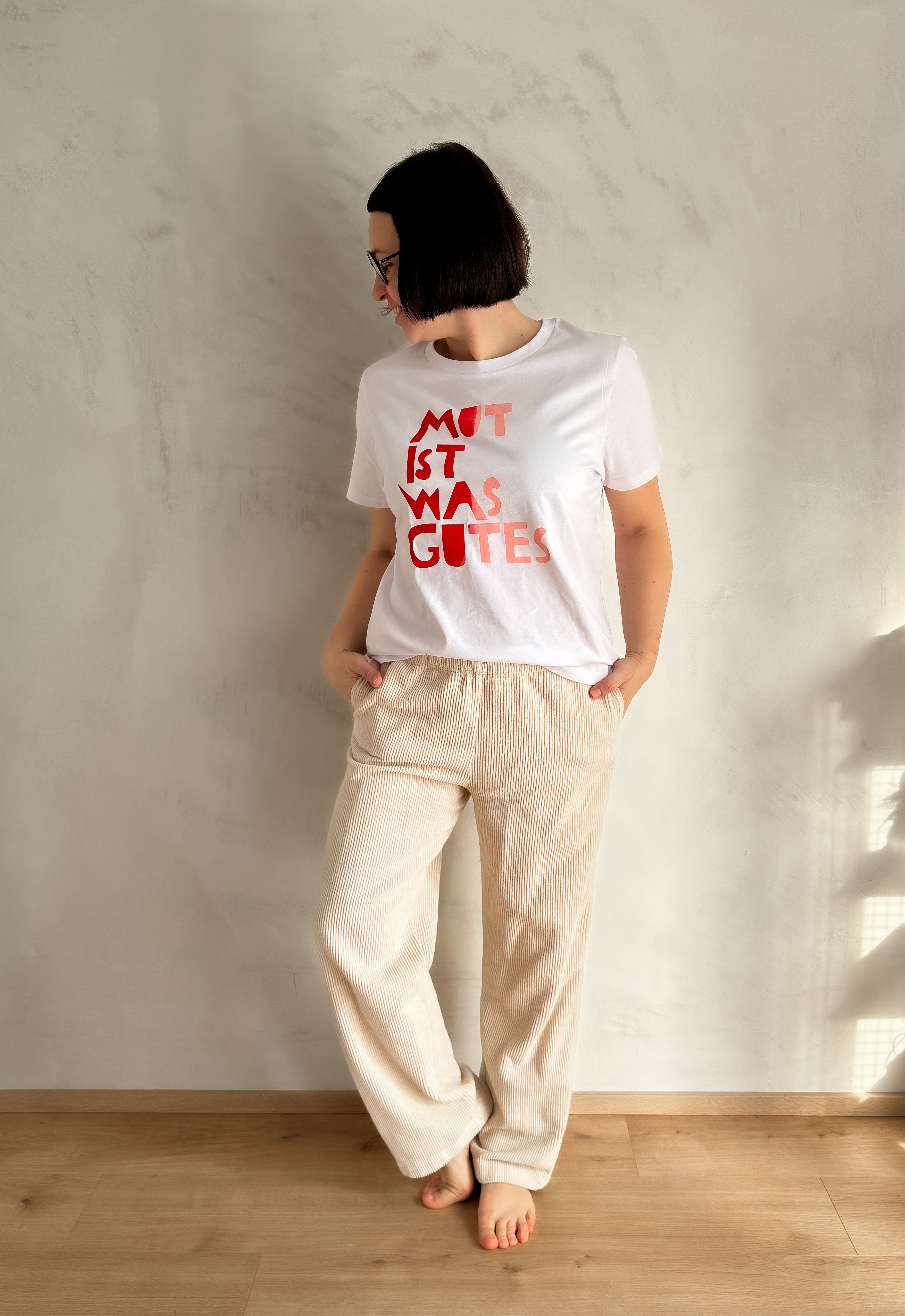 Unperfekt Perfekt Shirt "MUT IST WAS GUTES" Langarm