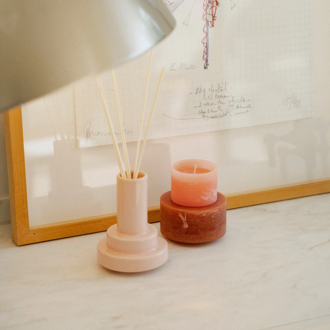 DIFFUSER VASE SET (LIMITED Pink Floral allureBlossom)