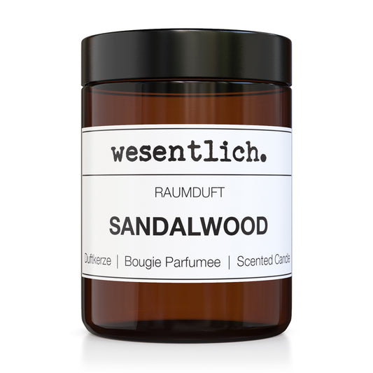 Duftkerze aus reinem Sojawachs - Sandalwood