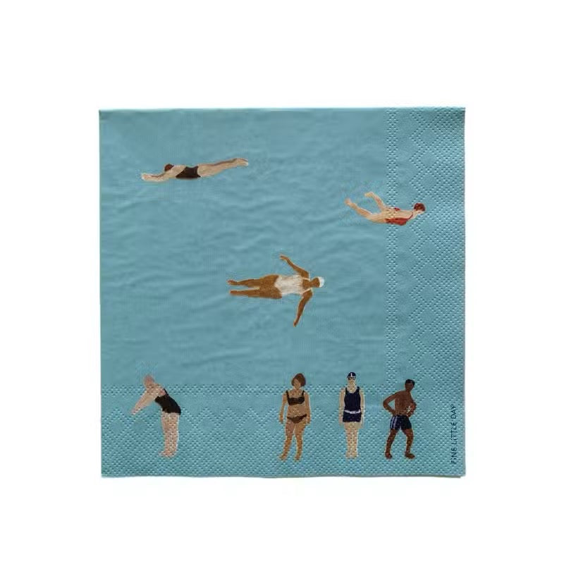 SWIMMERS PAPIERSERVIETTEN