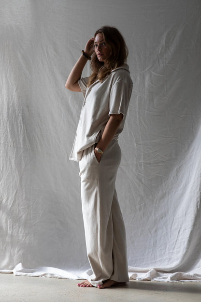 Frottee-Oversize-Hemd &