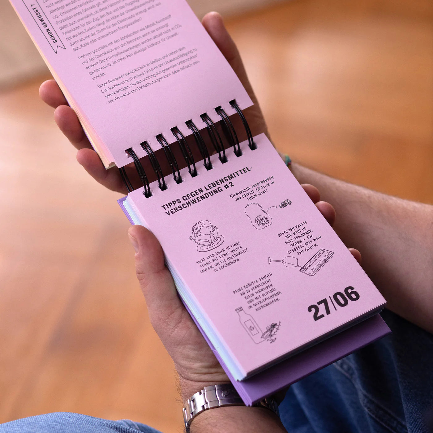 Der gute Kalender- Jahresunabhängiger Tischkalender