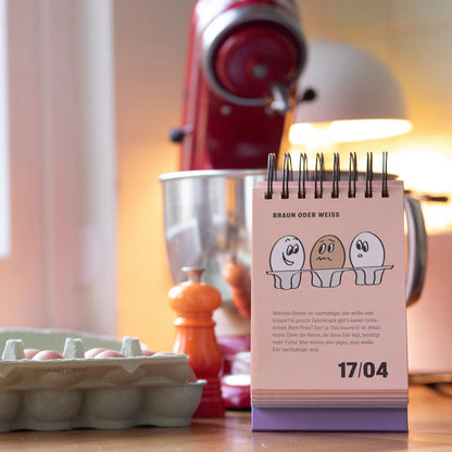Der gute Kalender- Jahresunabhängiger Tischkalender