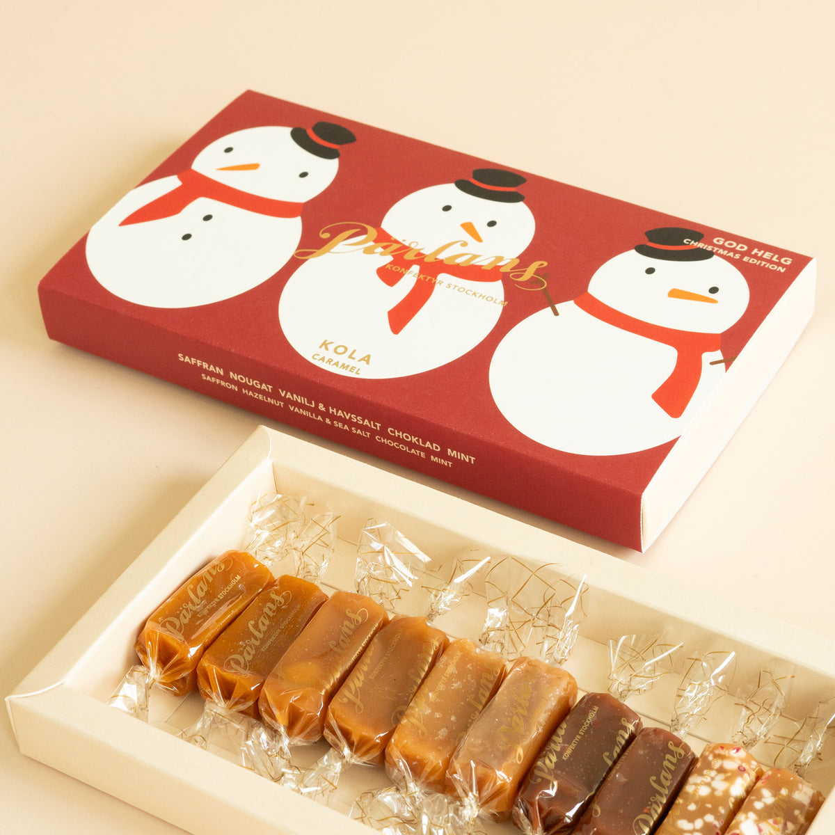 Pärlans Karamellbonbons Winter Edition- 10st