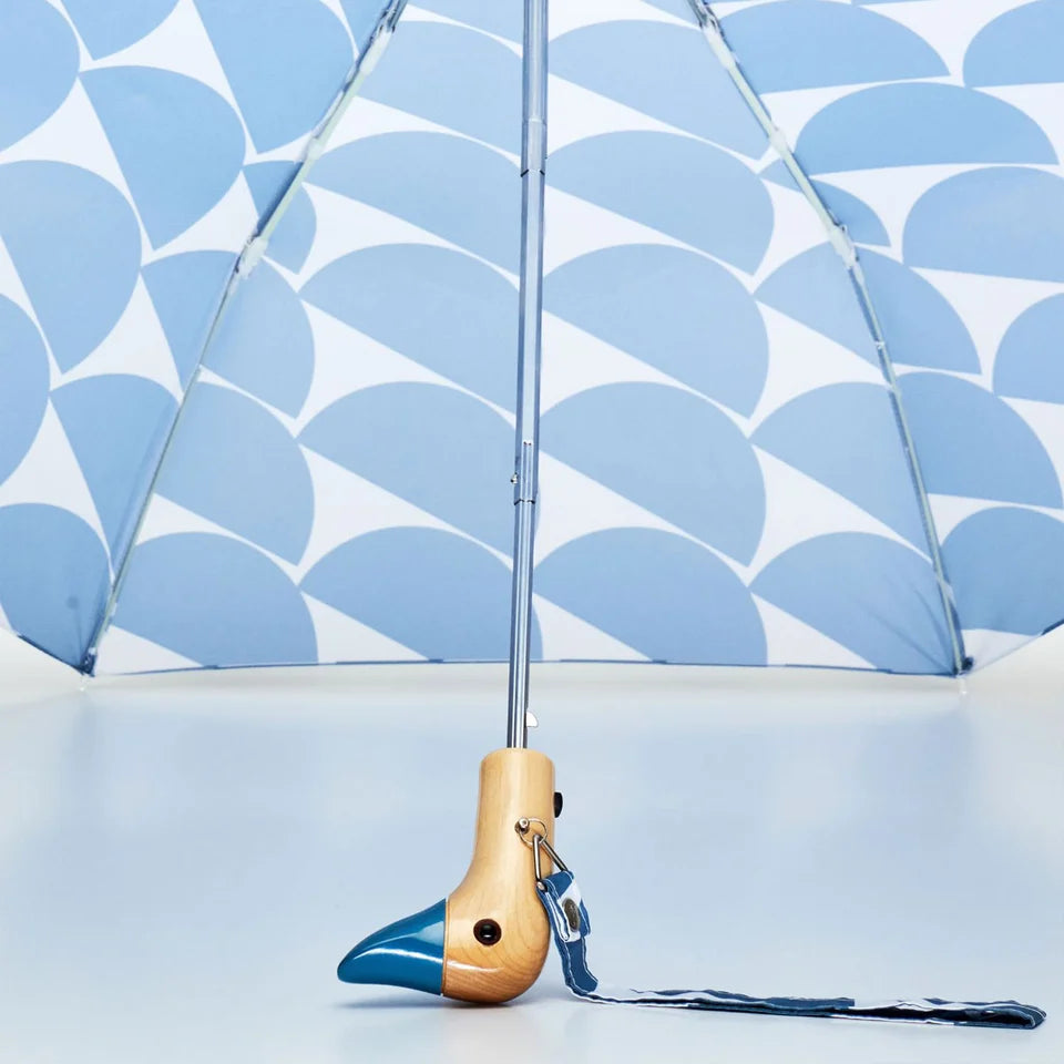 Entenkopf Regenschirm Denim Moon