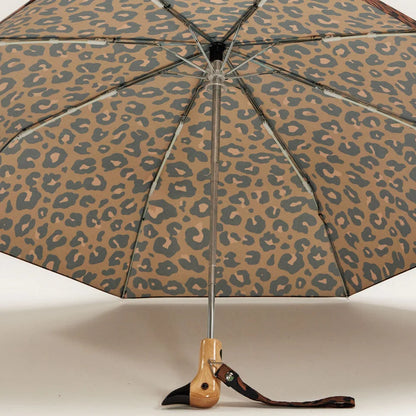 Entenkopf Regenschirm Leopardenmuster