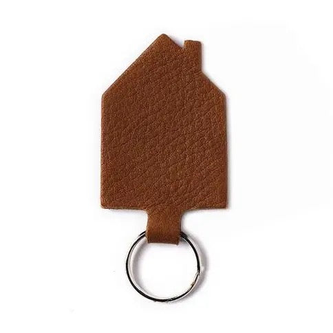 Schlüsselanhänger, Good House Keeper, Cognac-Look im Used-Look