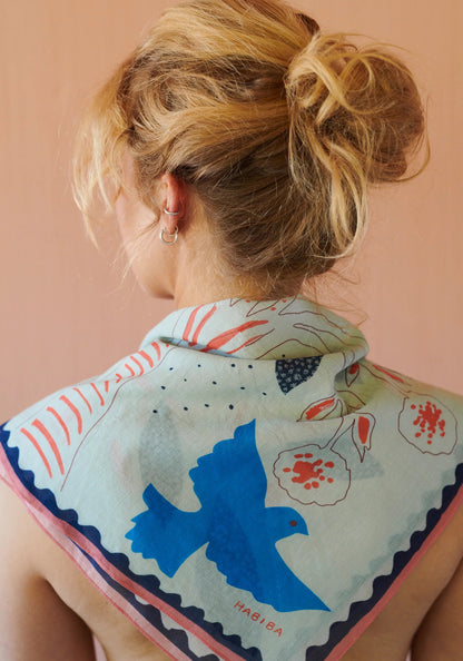 BOHEMIA BANDANA - PISTACIO