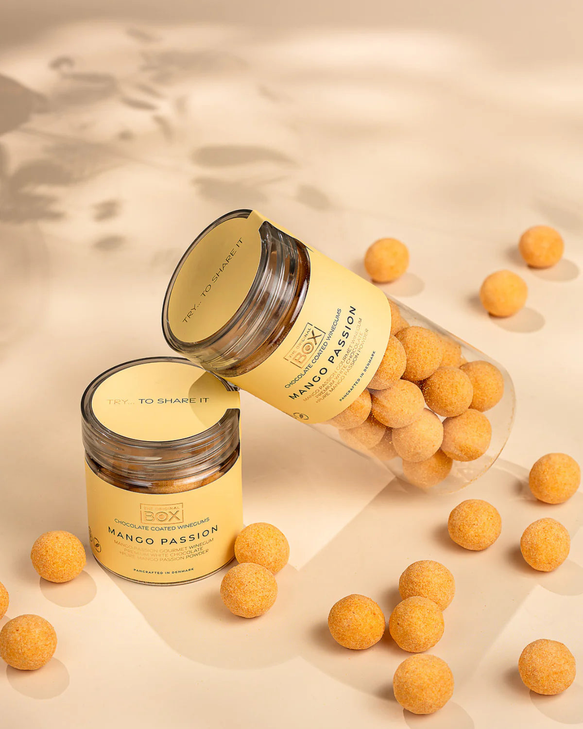 FRUCHTGUMMI MIT SCHOKOLADE – MANGO PASSIONSFRUCHT 250g