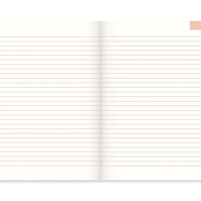 A-Journal Notizbuch - Arty - Rot Rosa