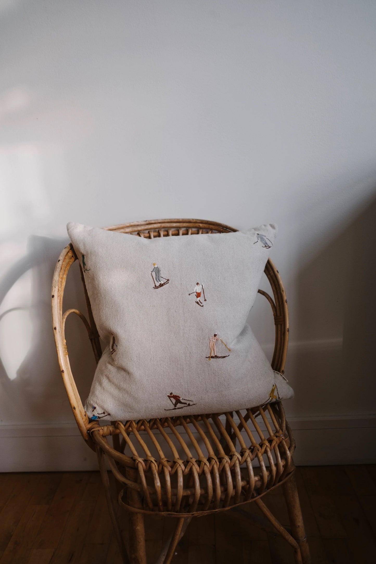 KISSENBEZUG SKIFAHRER