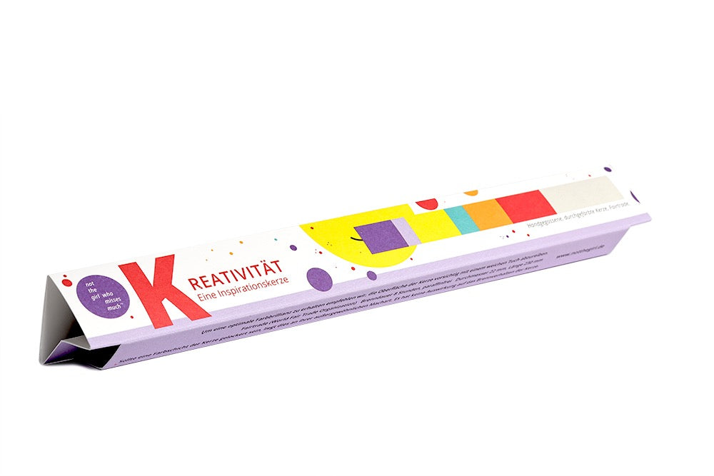 KERZE Kreativität / Creativity