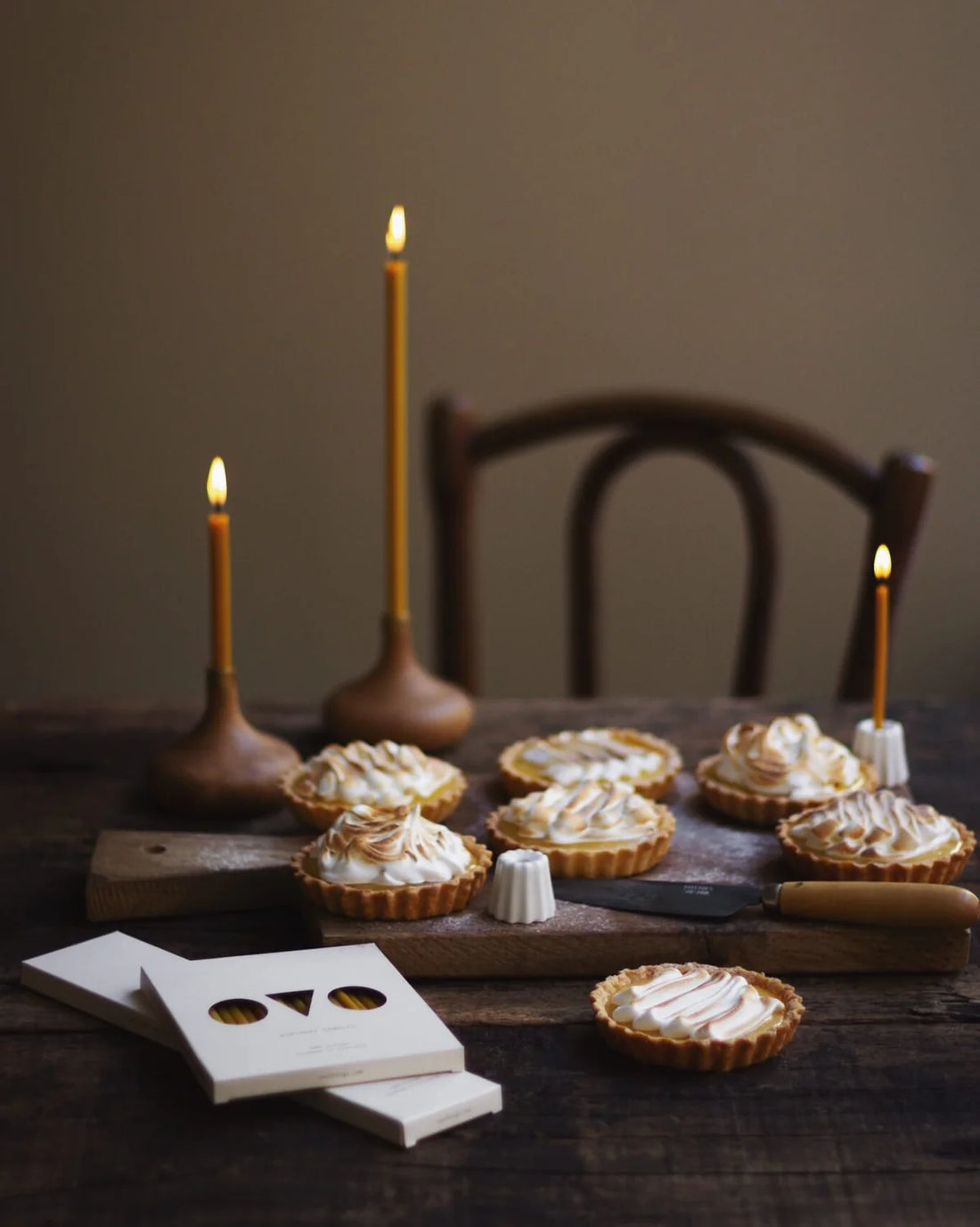 Holz-Kerzenständer "Oak" Eiche geölt