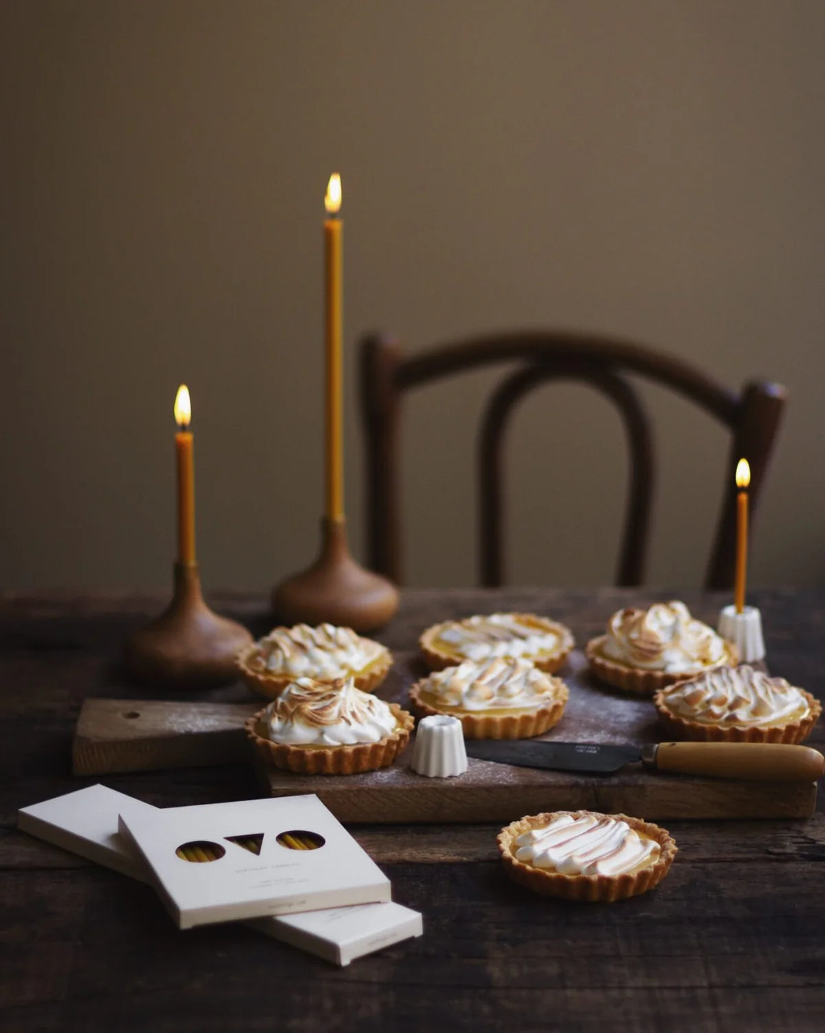 Holz-Kerzenständer "Oak" Eiche geölt