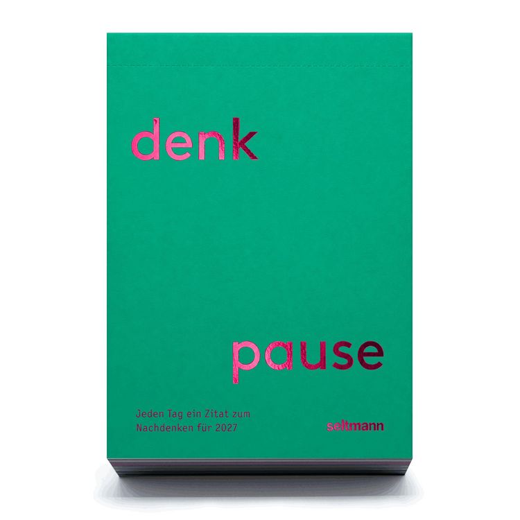 Denkpause 2027 Tagesabreißkalender