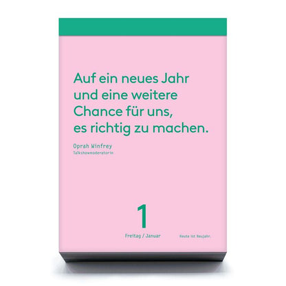 Denkpause 2027 Tagesabreißkalender