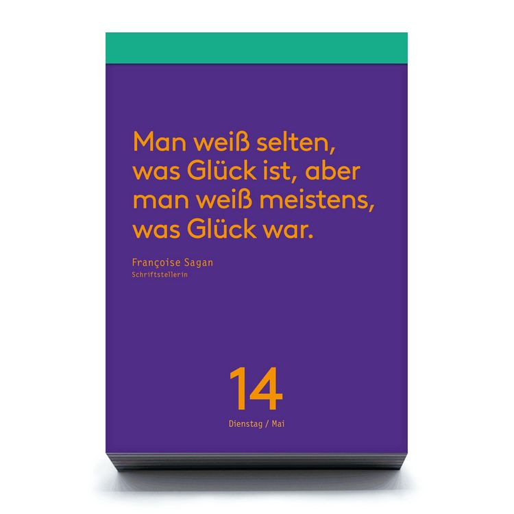 Denkpause 2027 Tagesabreißkalender