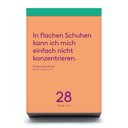 Denkpause 2027 Tagesabreißkalender