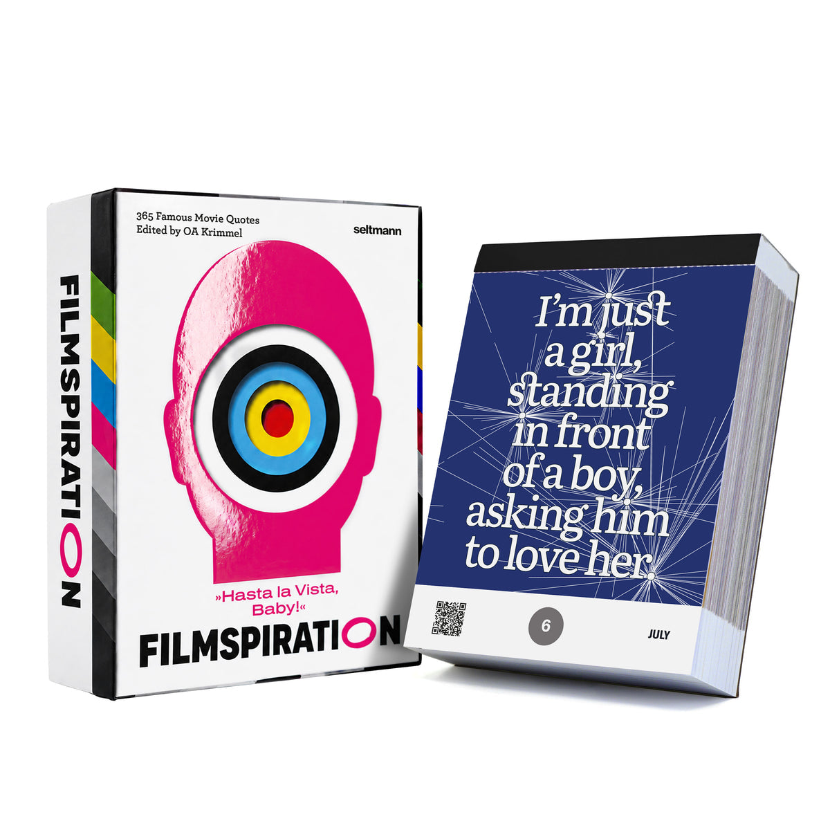 Filmspiration- Tagesabreißkalender mit Sammlerbox!