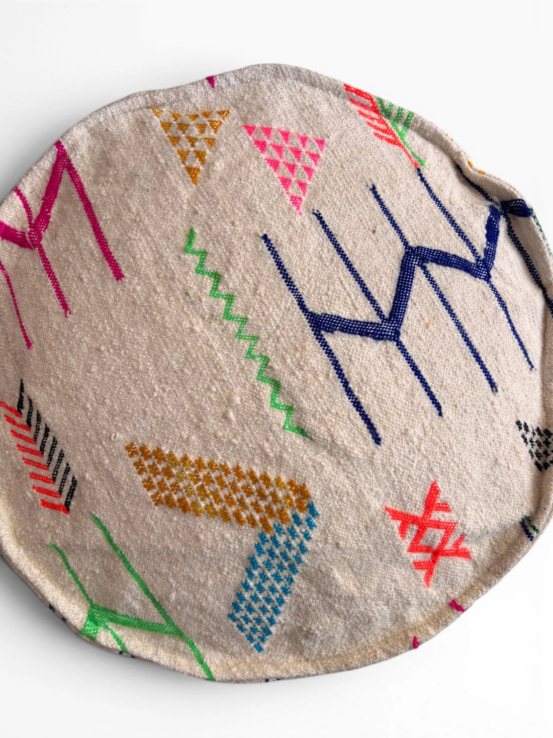 Bodenkissen - Colorful Line Round: Tula