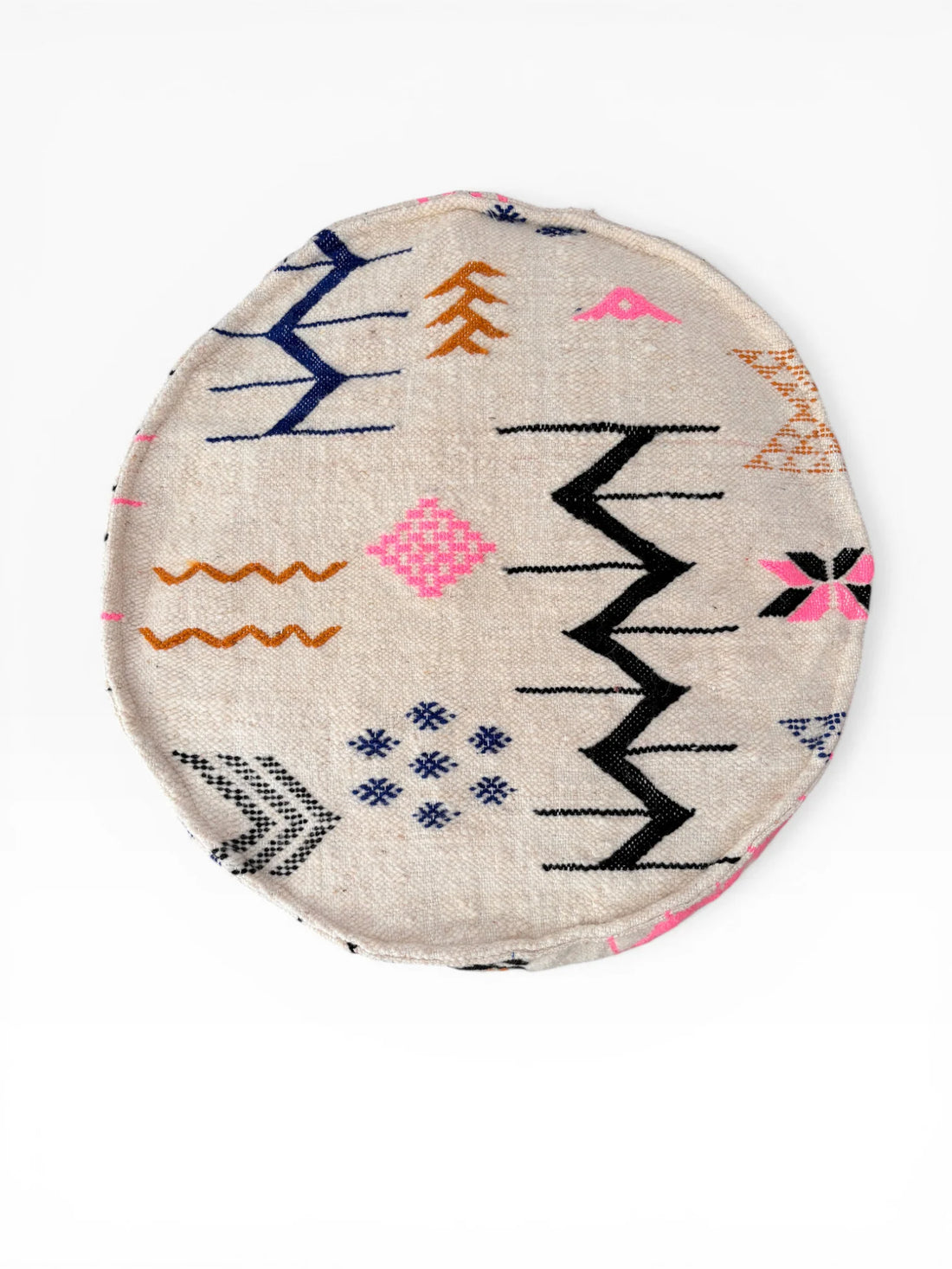 Bodenkissen - Colorful Line Round: Nazim
