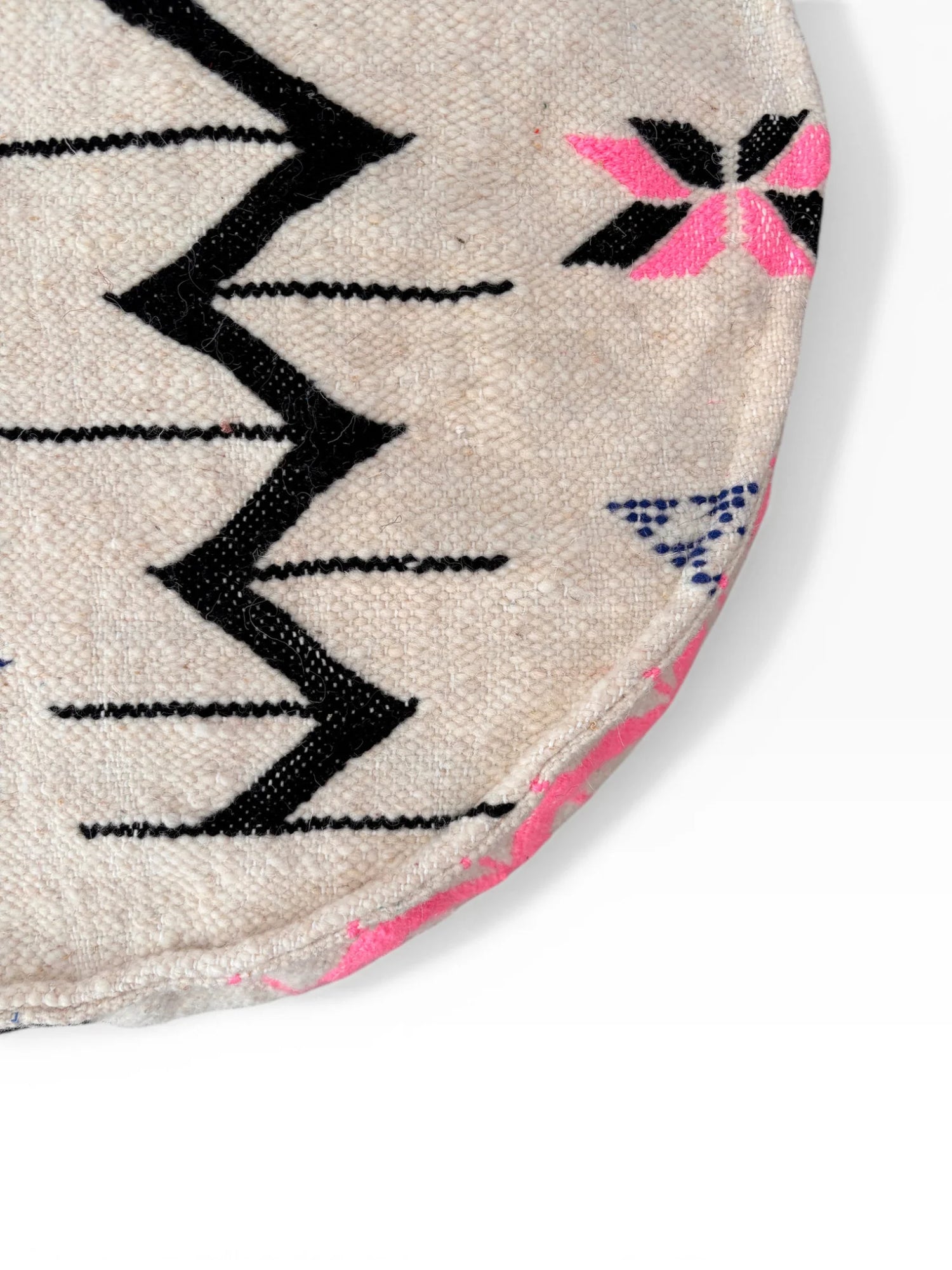 Bodenkissen - Colorful Line Round: Nazim