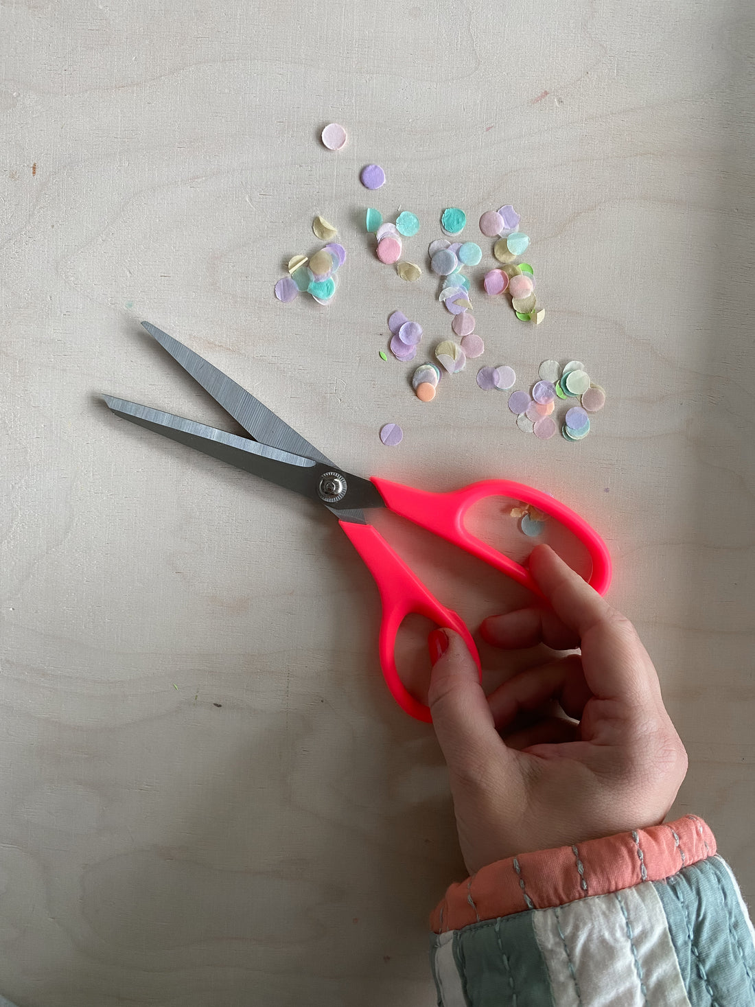 Universalschere Neon Pink