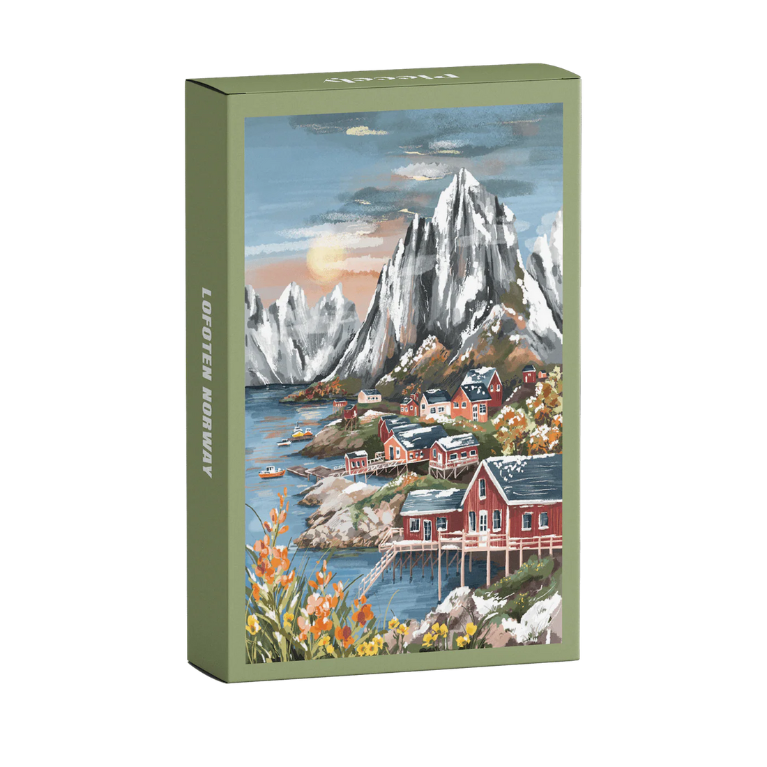Lofoten Norway Minipuzzle, 99 Teile