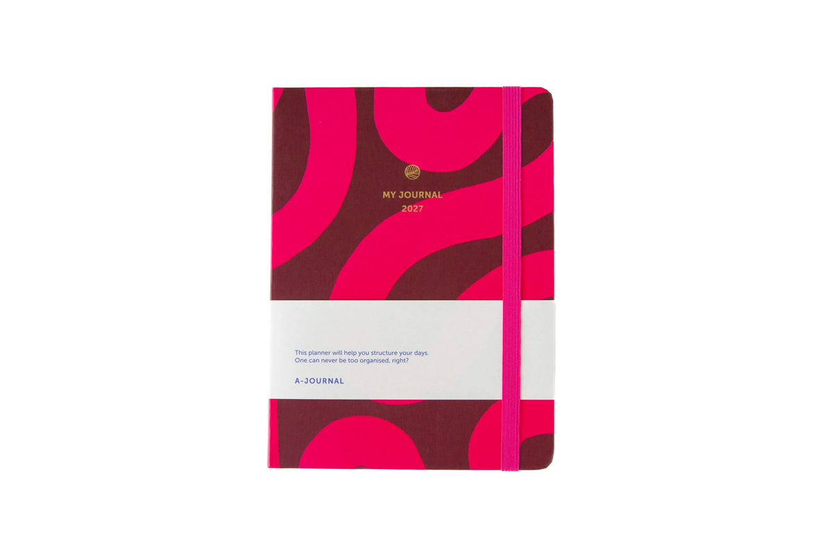 Mein Tagebuch 2027 – Flow Fuchsia Pink