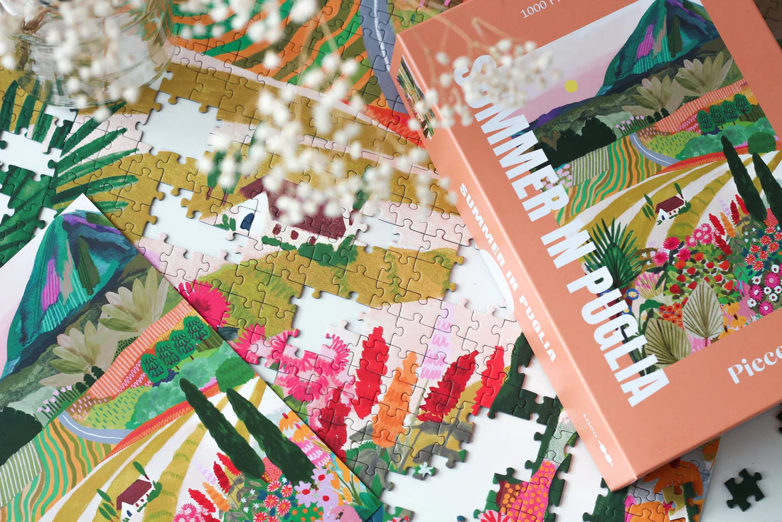 Summer in Puglia Puzzle, 1000 Teile