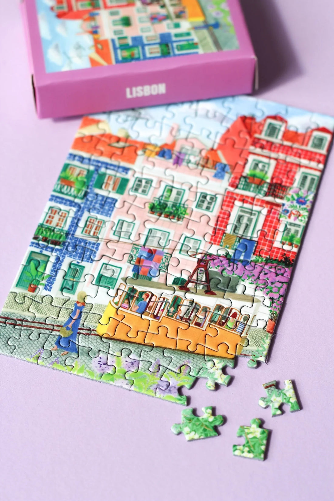 Lisbon Minipuzzle, 99 Teile