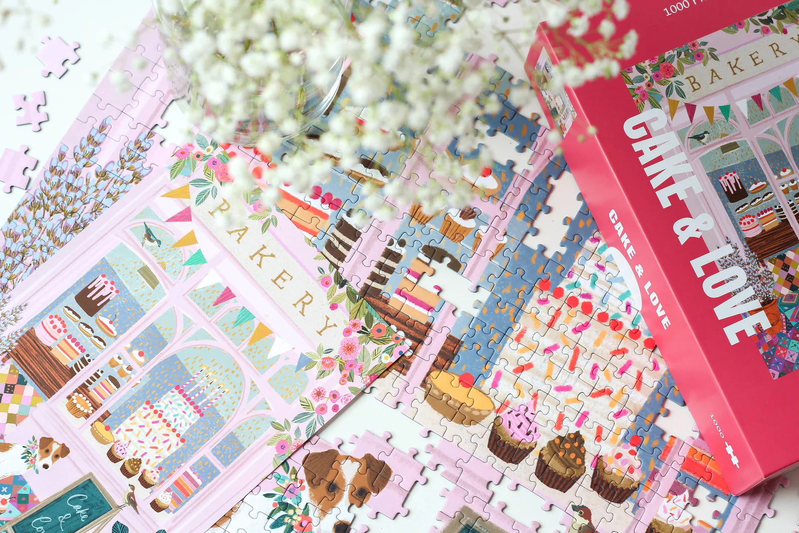 Cake &amp; Love Puzzle, 1000 Teile