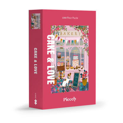 Cake &amp; Love Puzzle, 1000 Teile