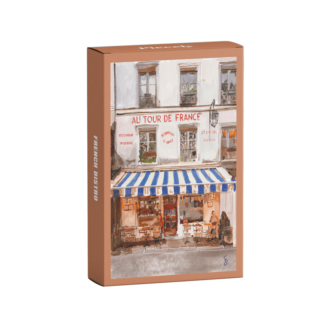 French Bistro Minipuzzle, 99 Teile