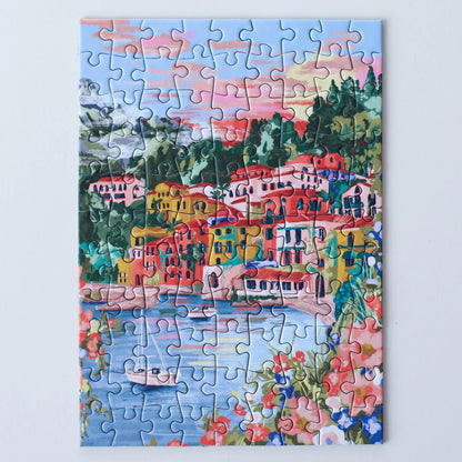 Lake Como Minipuzzle, 99 Teile