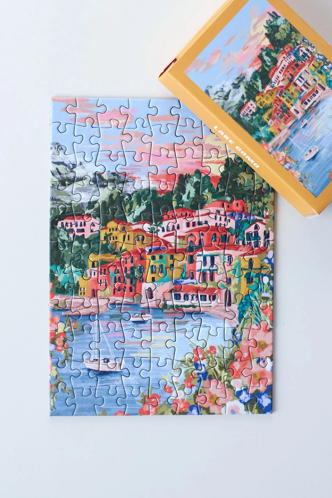 Lake Como Minipuzzle, 99 Teile