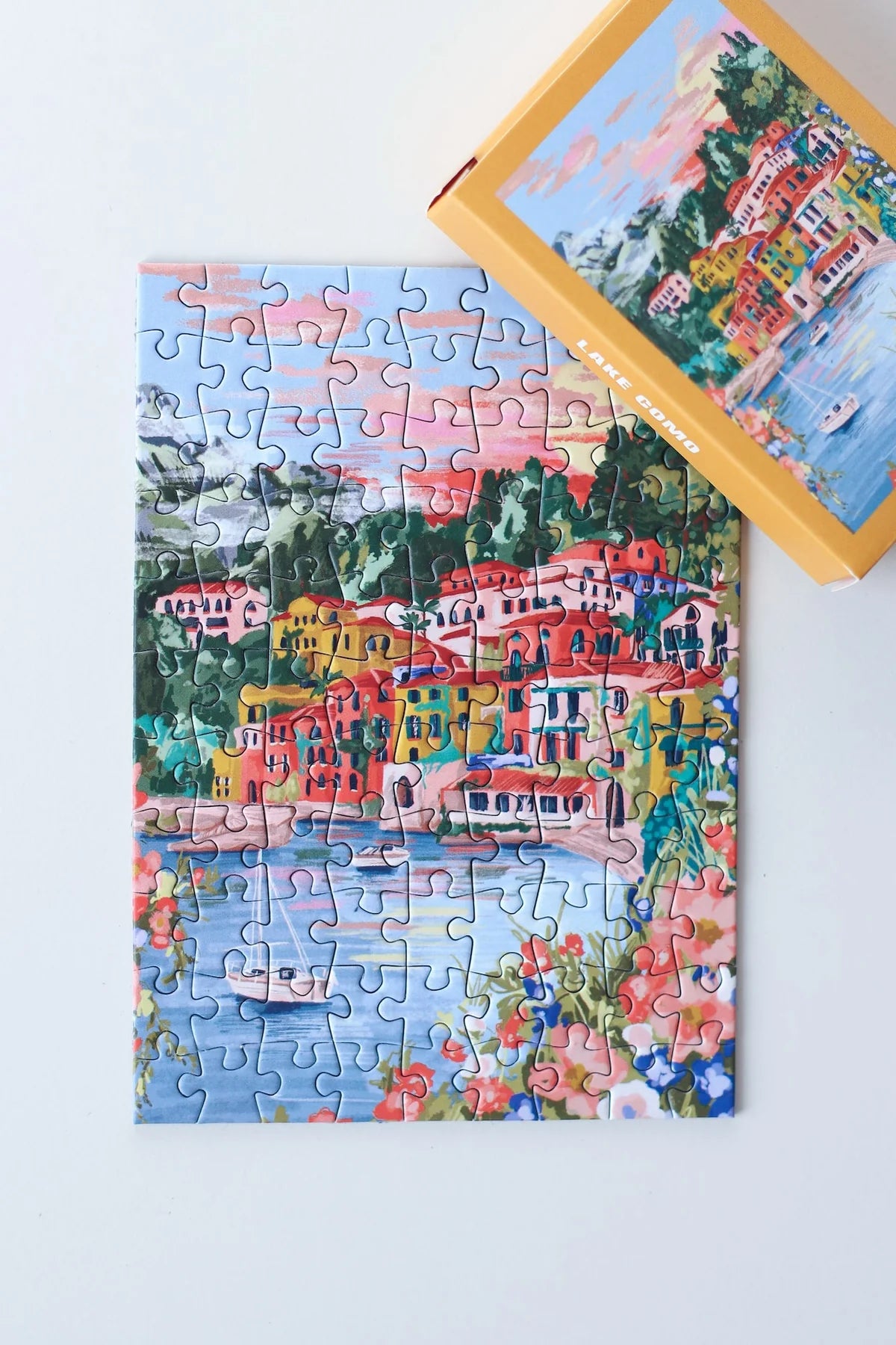 Lake Como Minipuzzle, 99 Teile